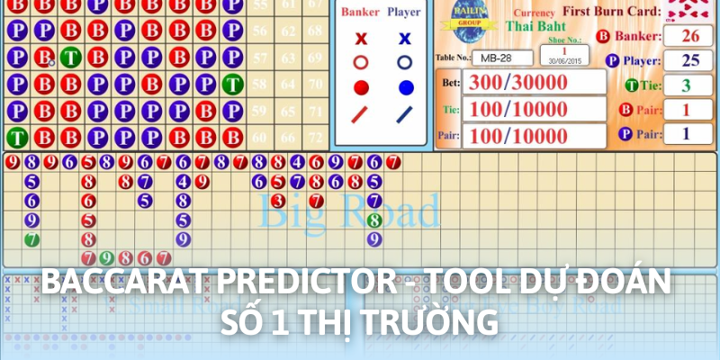 Baccarat Predictor - Tool dự đoán số 1 thị trường